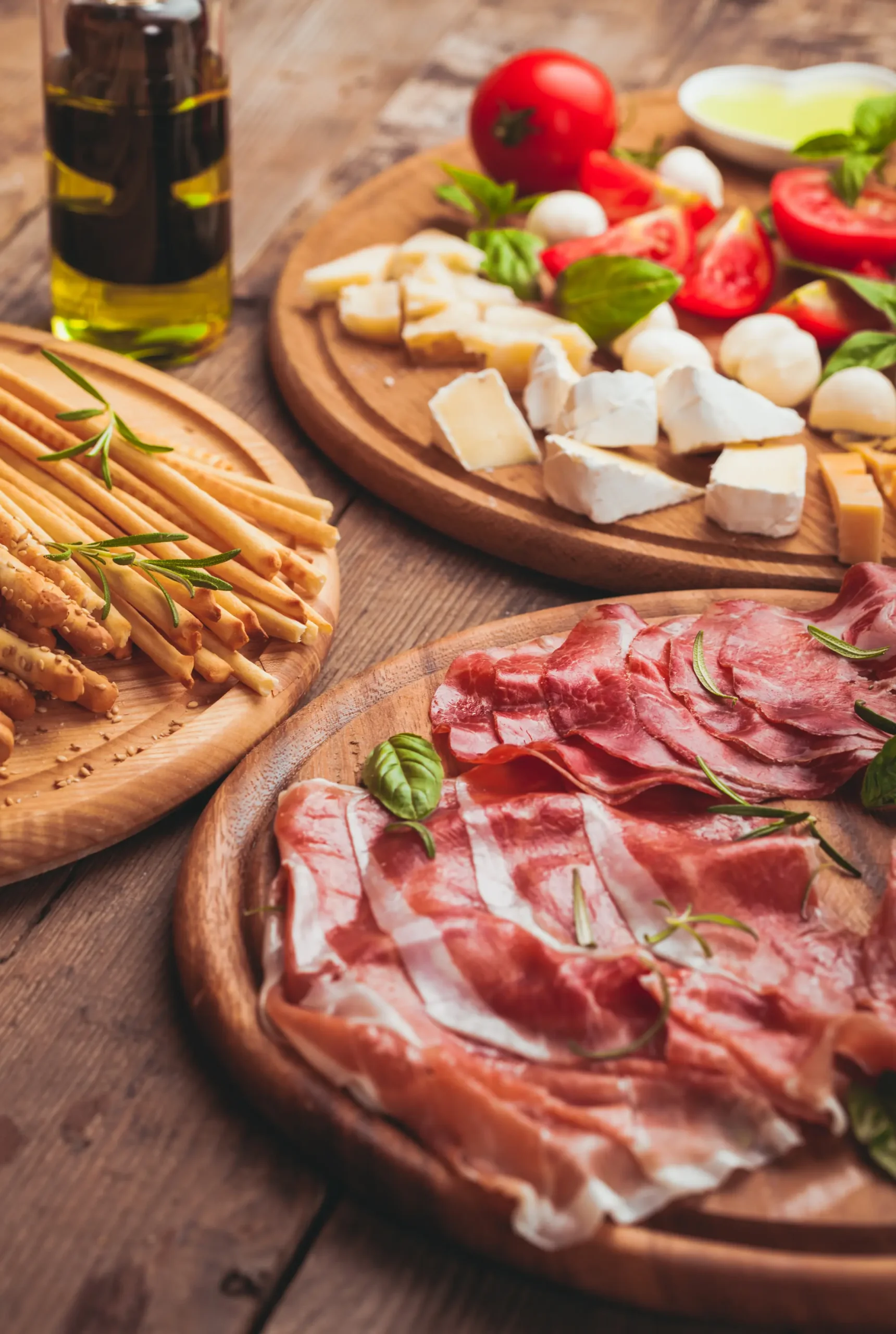 Antipasti italien — charcuterie et fromages